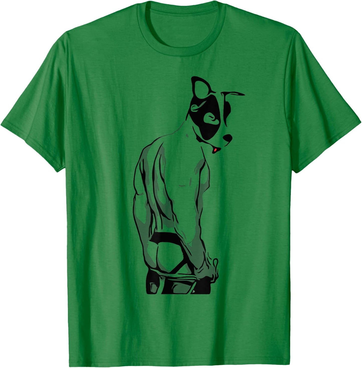 uman Puppy Jock Strap - Additional Colors T-Shirt - T-Shirt | Irish Green