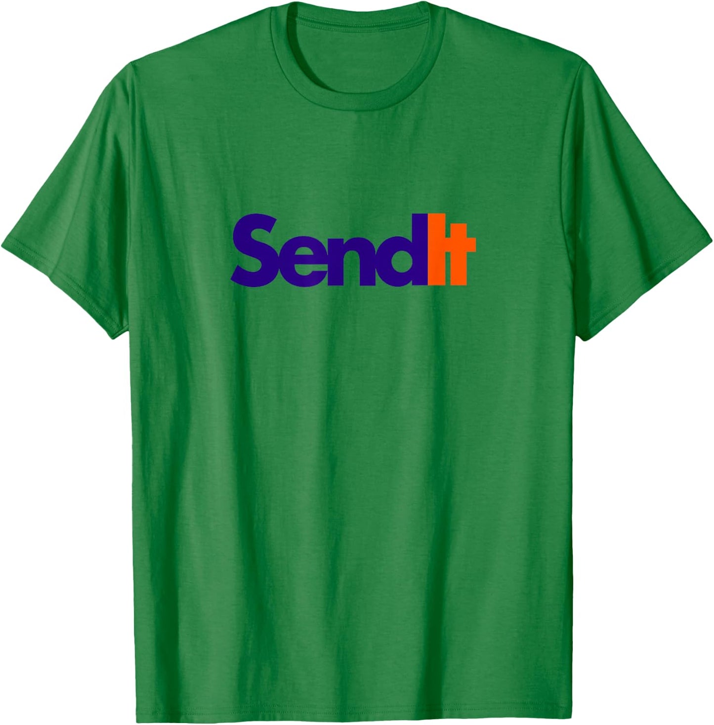 Funny Party Send it T-Shirt - T-Shirt | Irish Green