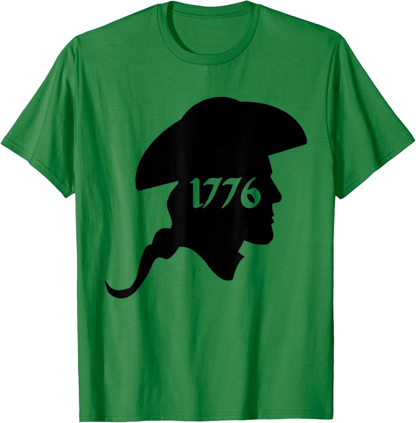 US Revolutionary War Soldier 1776 Patriot T-Shirt - T-Shirt | Irish Green
