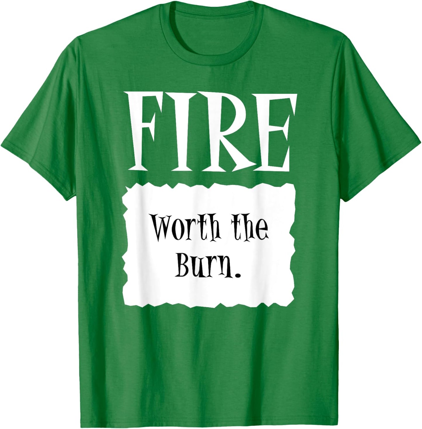 FIRE - Hot Packet Halloween Taco Costume T-Shirt - T-Shirt | Irish Green