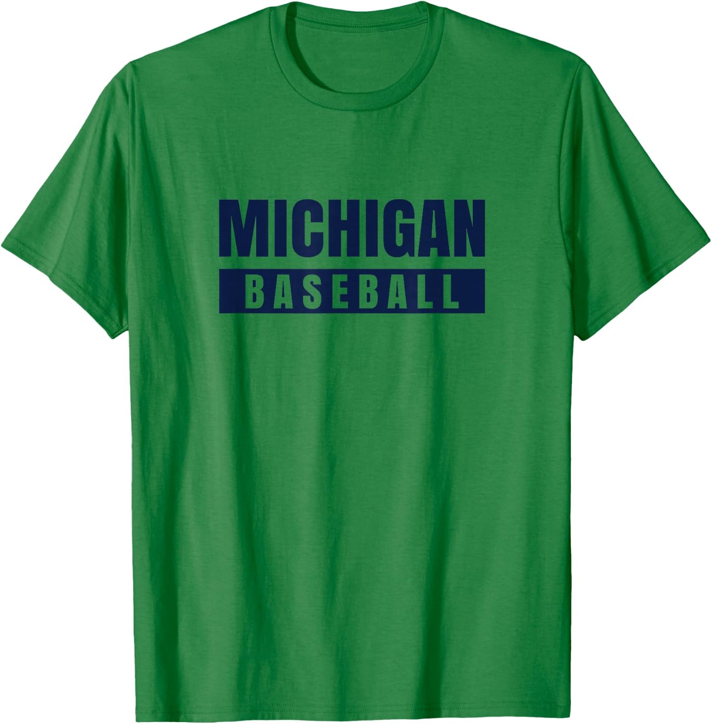 Michigan Baseball T-Shirt - T-Shirt | Irish Green