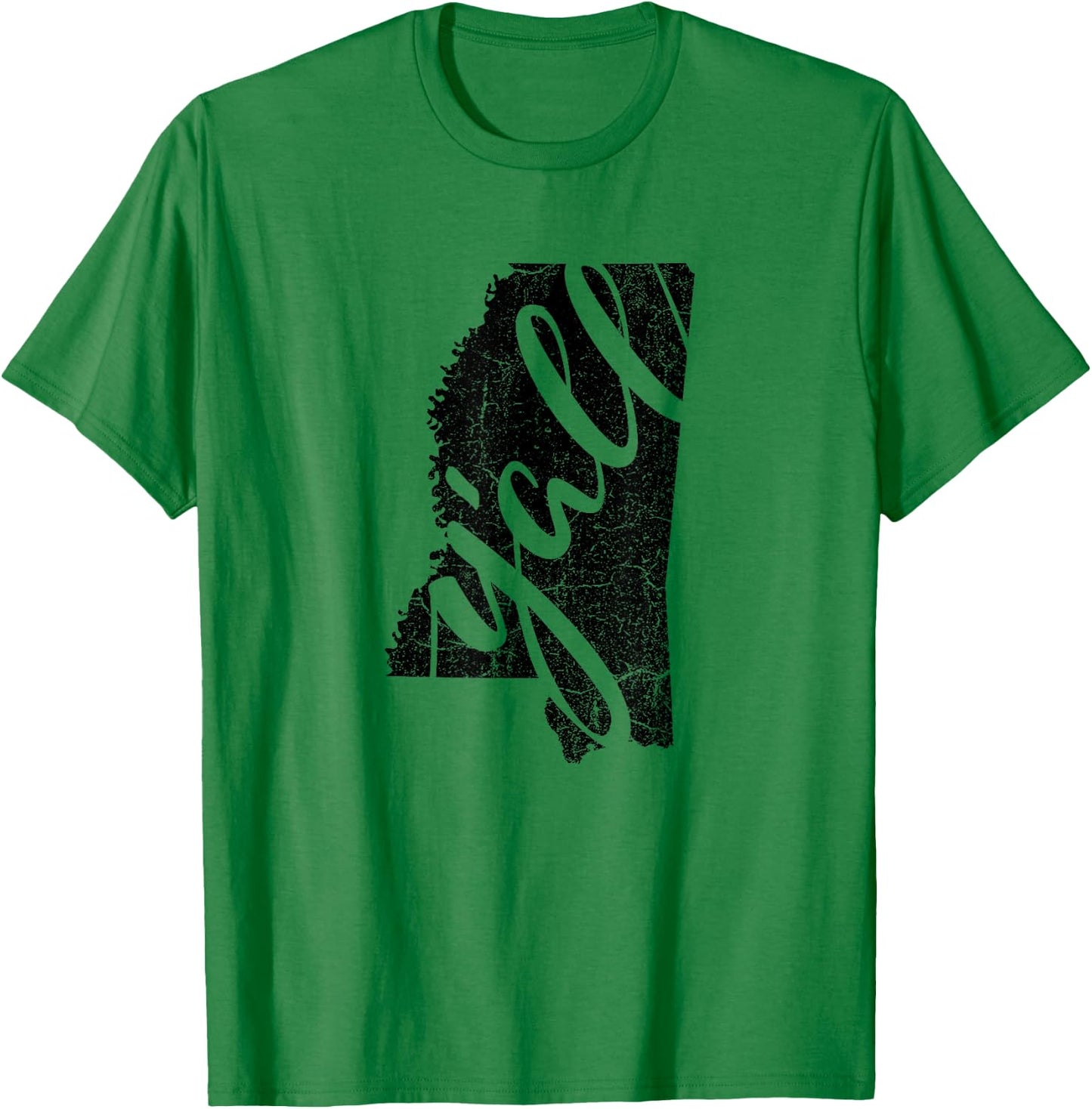 Mississippi Y'all shirt Mississippi shirt or men T-Shirt - T-Shirt | Irish Green