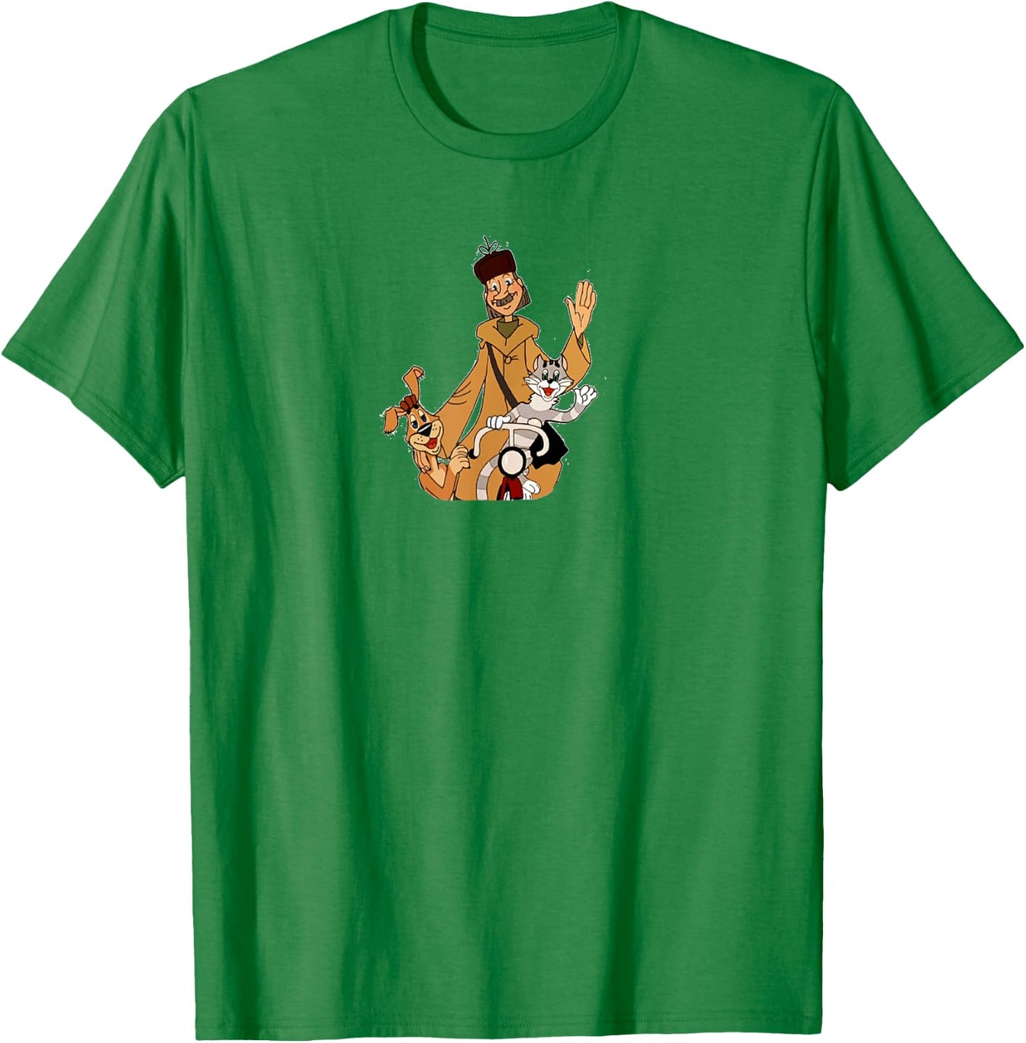"Pochtalion Pechkin" Troye iz Prostokvashino Russian Cartoon T-Shirt - T-Shirt | Irish Green