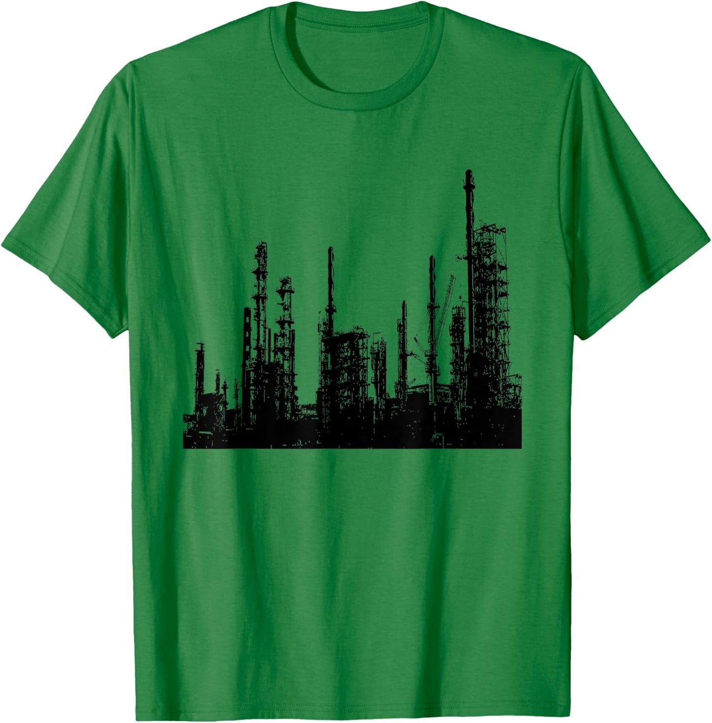 Oil Refinery T-Shirt - T-Shirt | Irish Green
