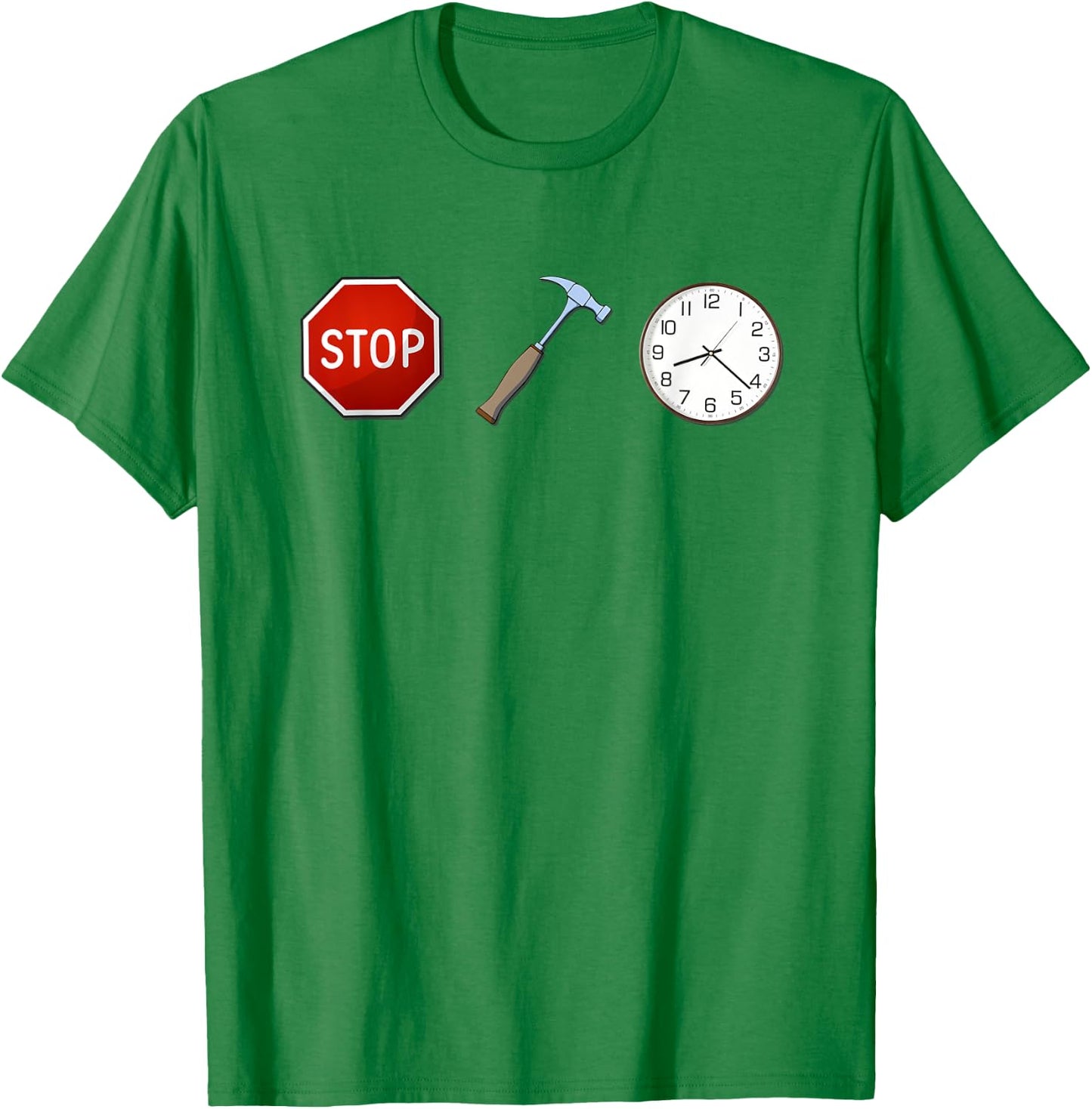 Stop Hammer Time - Funny T-Shirt - T-Shirt | Irish Green