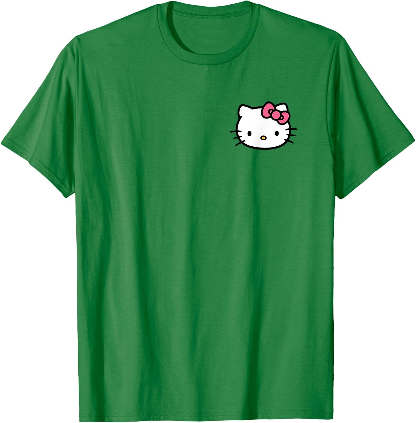 Hello Kitty Front and Back Logo Shirt T-Shirt - T-Shirt | Irish Green