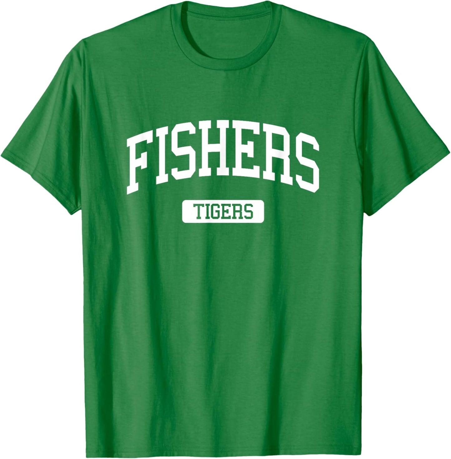 Fishers High School HS Fishers in Varsity Sports T-Shirt - T-Shirt | Irish Green