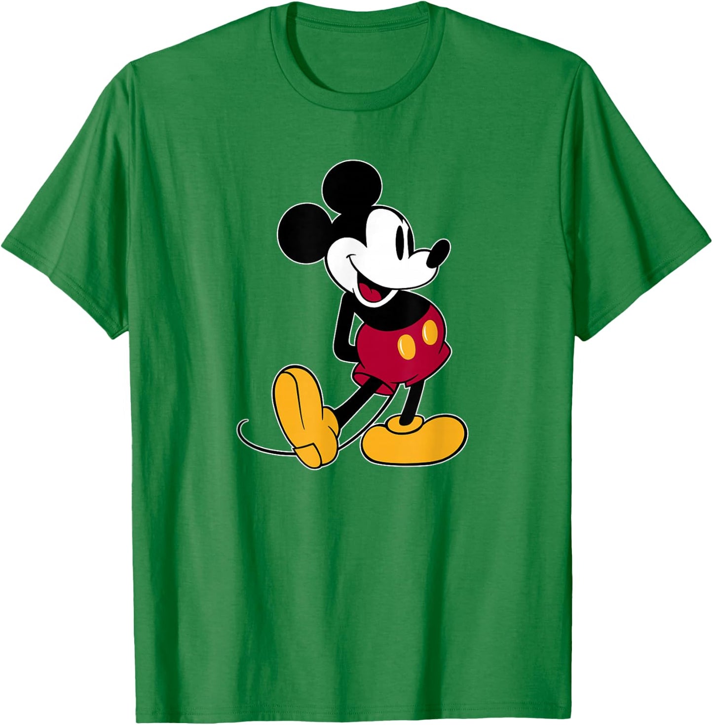 Disney - Mickey Mouse Classic Pose T-Shirt - T-Shirt | Irish Green