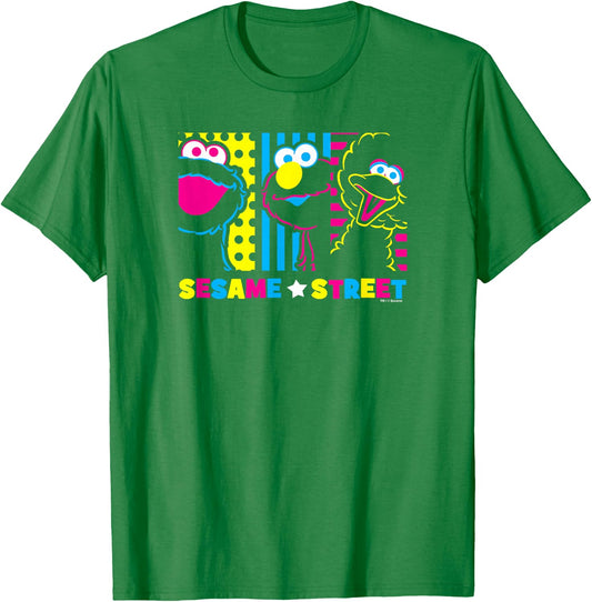 Sesame Street See Em Why T-Shirt - T-Shirt | Irish Green