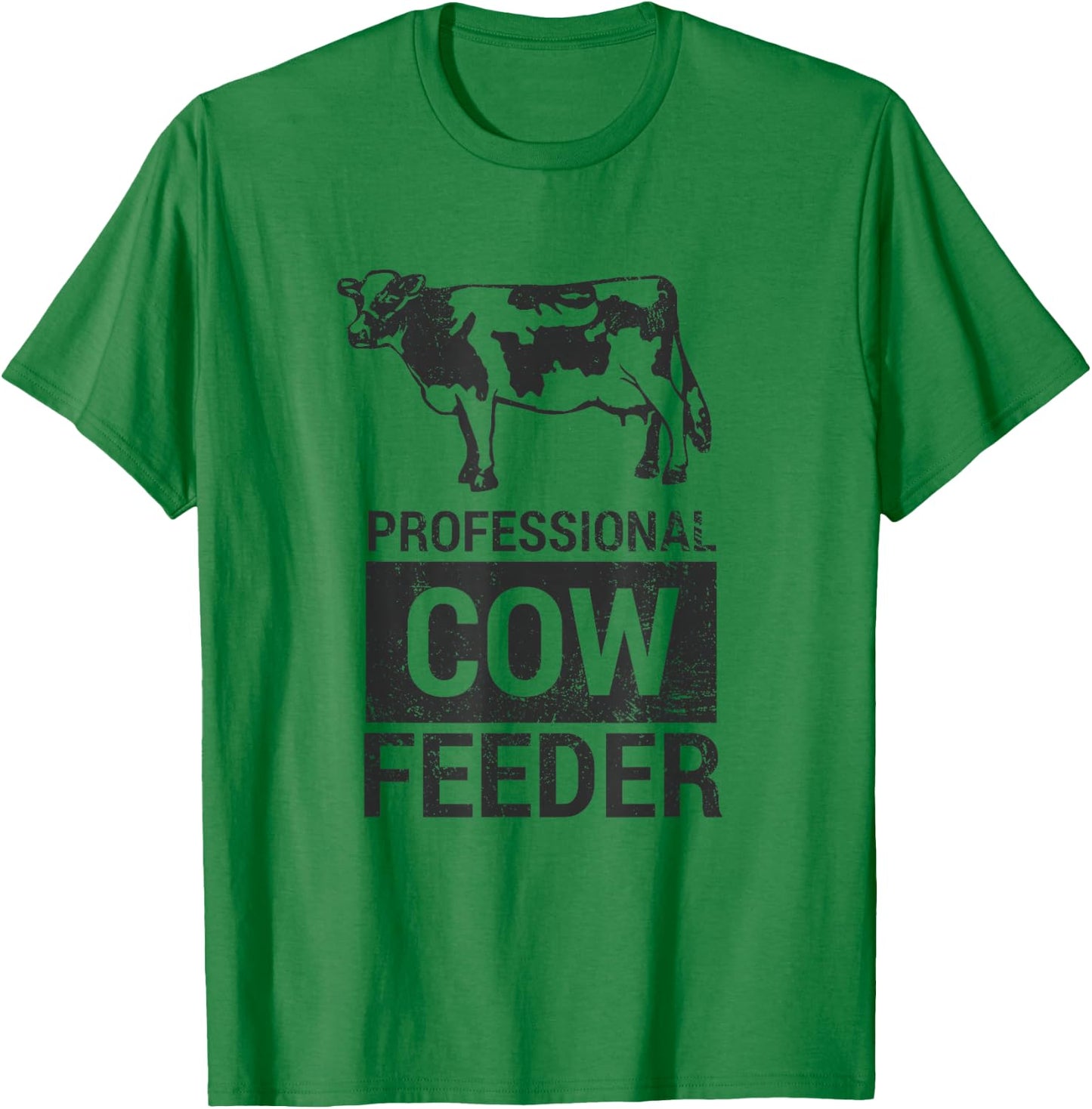 Pro Cow Feeder Dairy & Beef Vintage Gift Shirt T-Shirt - T-Shirt | Irish Green