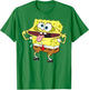 Spongebob SquarePants Goofy Face Funny T-Shirt - T-Shirt | Irish Green