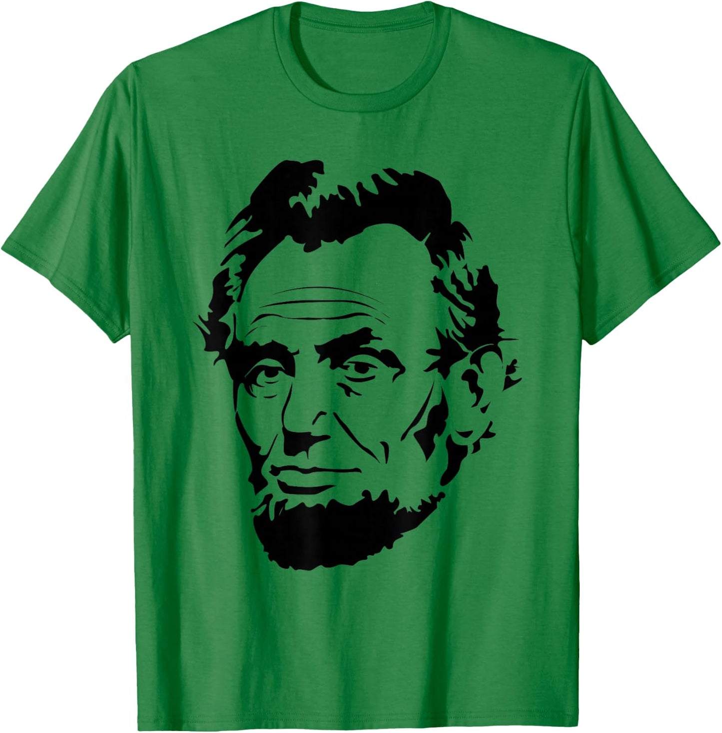 Abraham Lincoln Presidential Portrait Vintage Abe Lincoln T-Shirt - T-Shirt | Irish Green