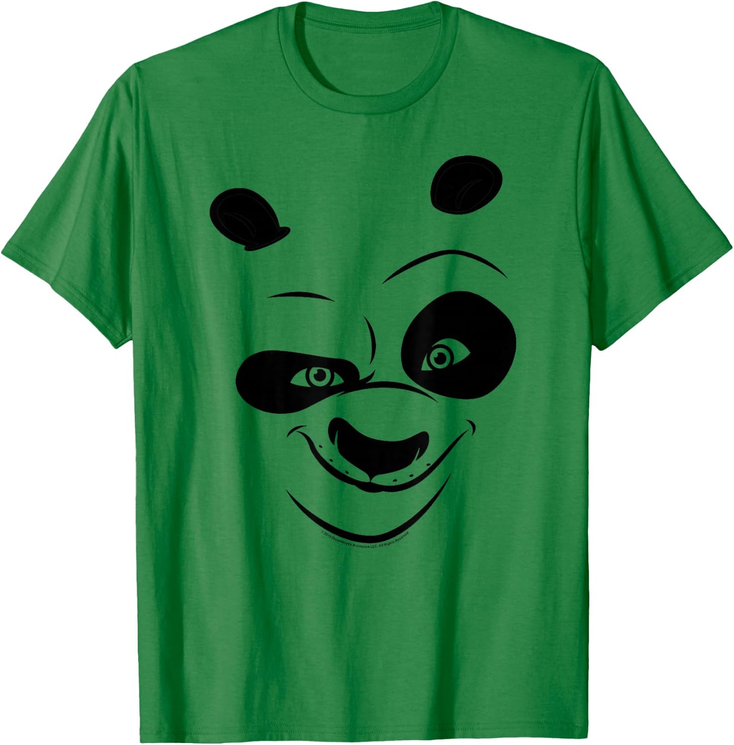 Kung Fu Panda Po Big Face Costume T-Shirt - T-Shirt | Irish Green