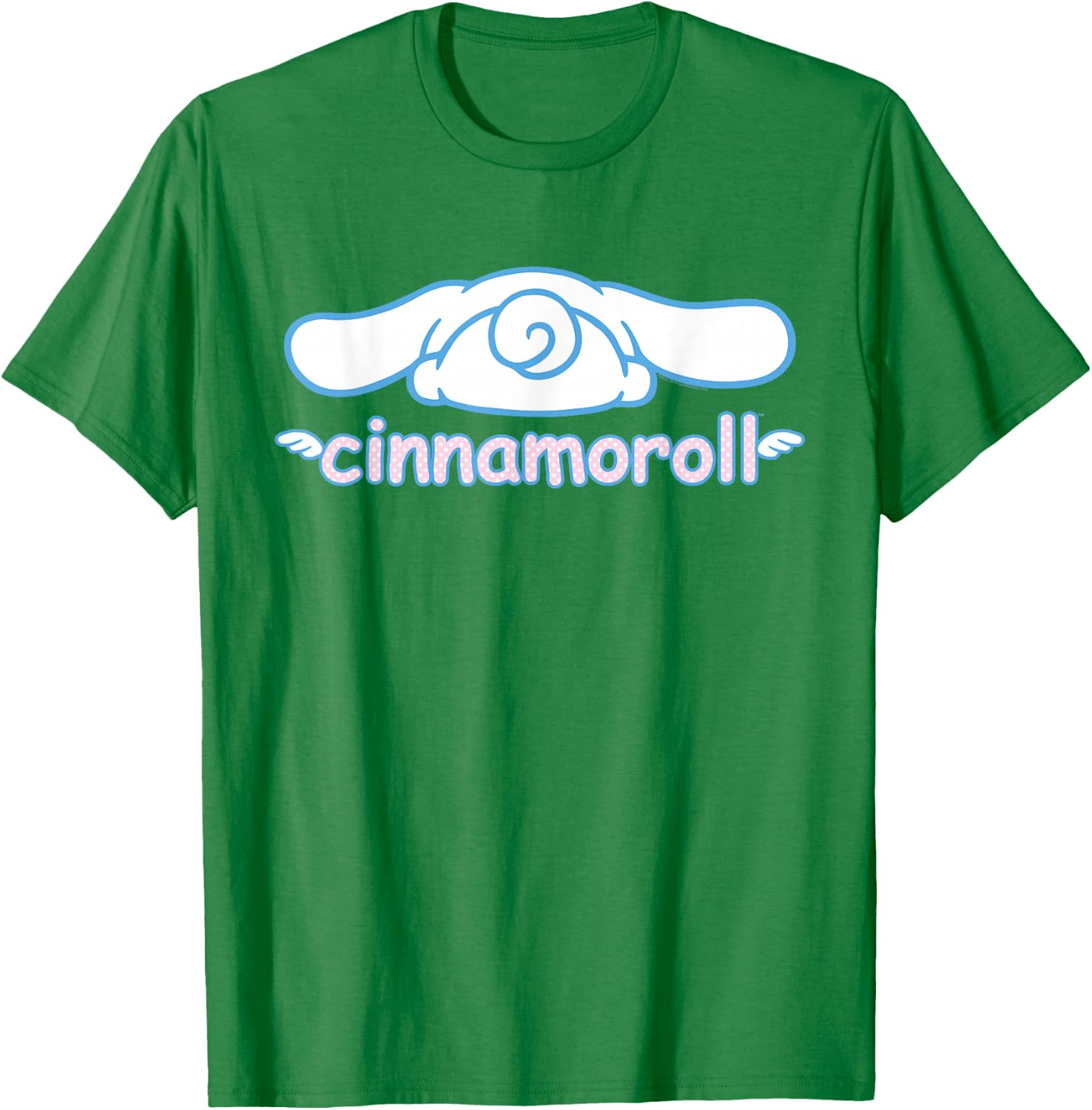 Sanrio Cinnamoroll Backside Logo Shirt T-Shirt - T-Shirt | Irish Green