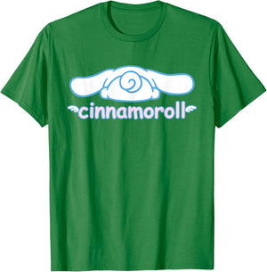 Sanrio Cinnamoroll Backside Logo Shirt T-Shirt - T-Shirt | Irish Green