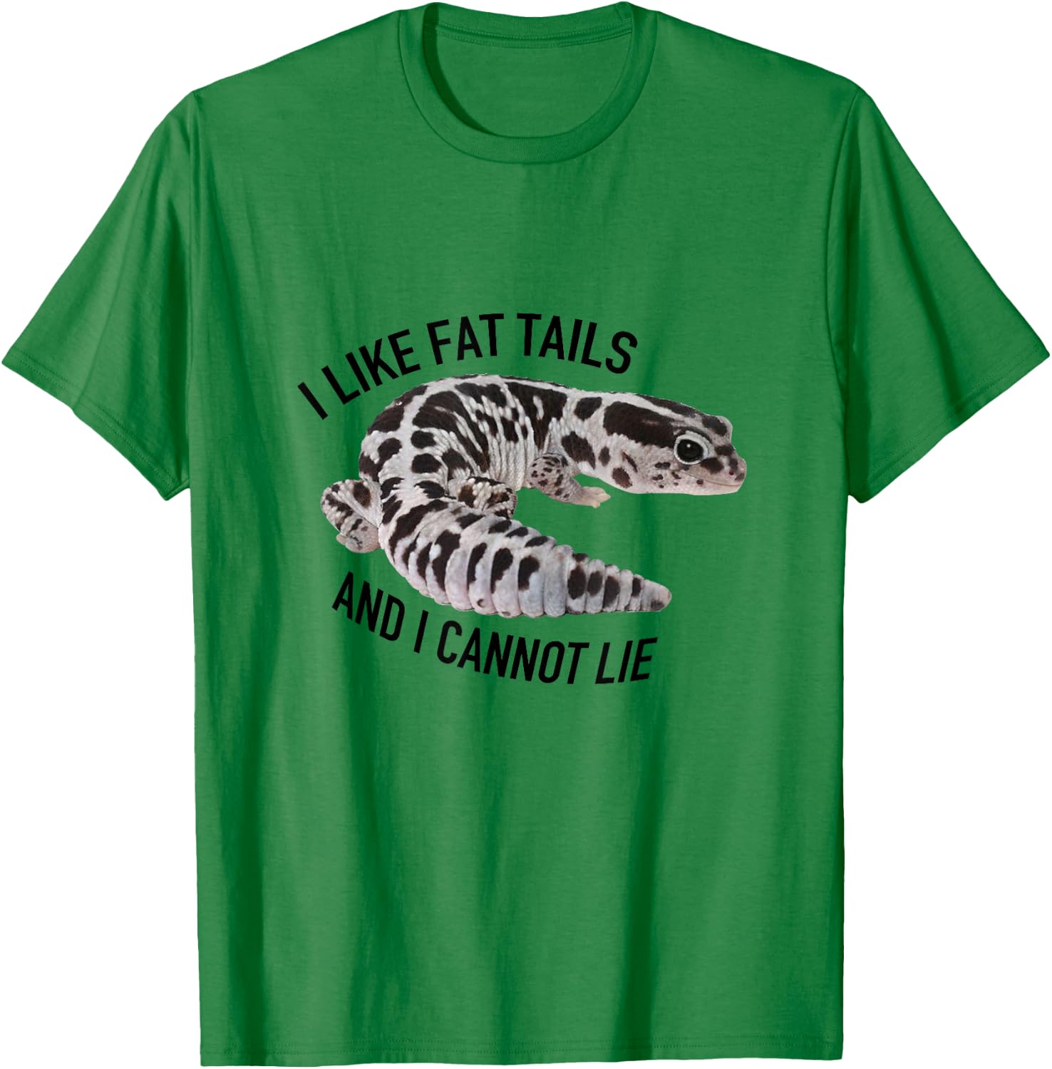 Fat-Tailed Gecko T-Shirt - T-Shirt | Irish Green