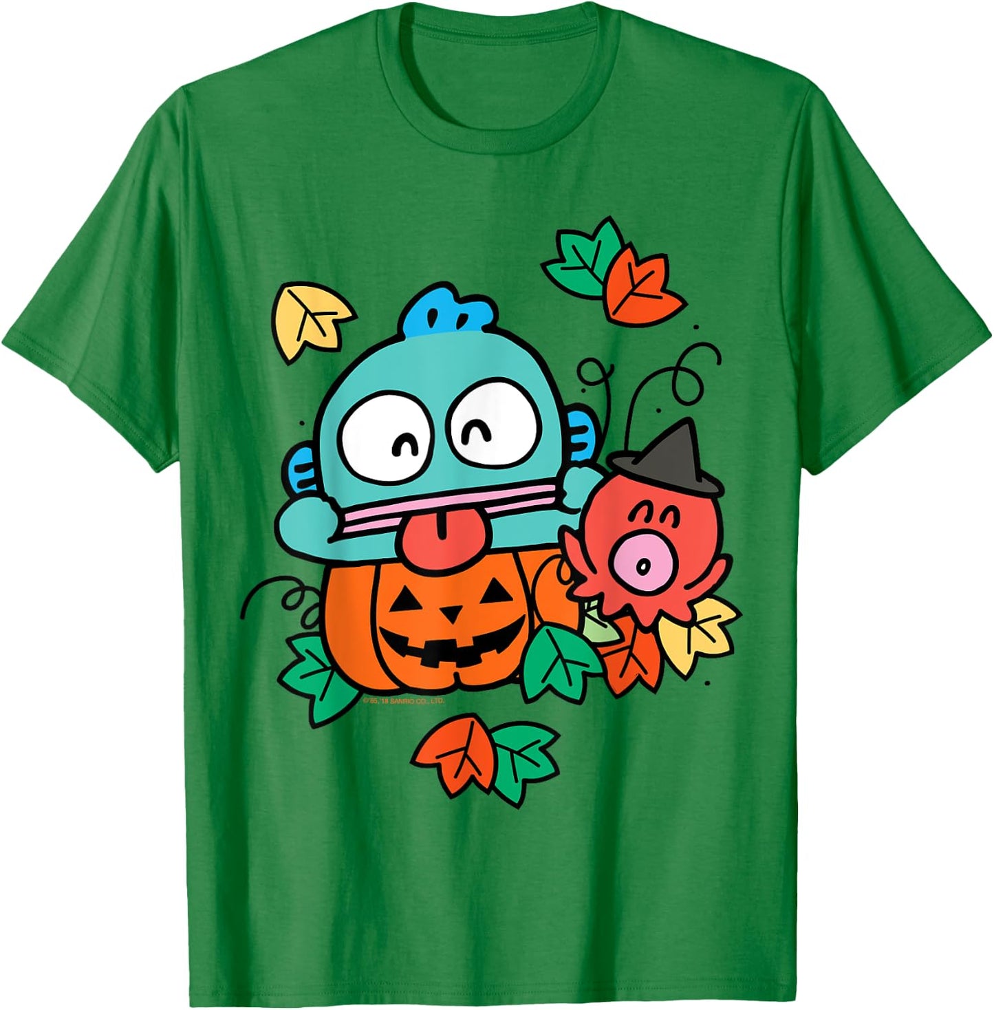 Hangyodon Happy Halloween Shirt T-Shirt - T-Shirt | Irish Green