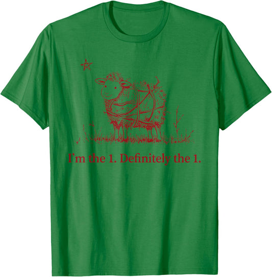 I'm The 1 Definitely The 1- Parable of The Lost Sheep T-Shirt - T-Shirt | Irish Green