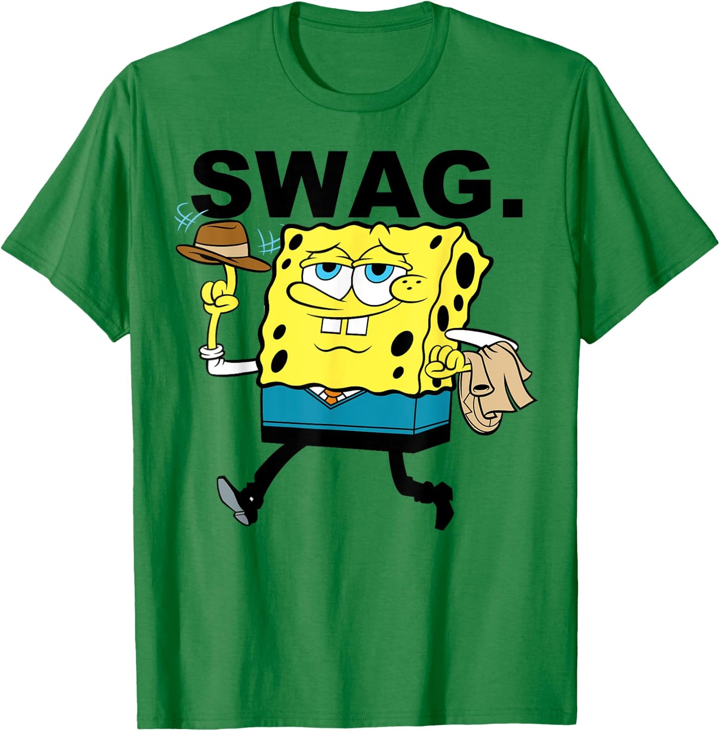 Spongebob SquarePants Swag T-Shirt - T-Shirt | Irish Green