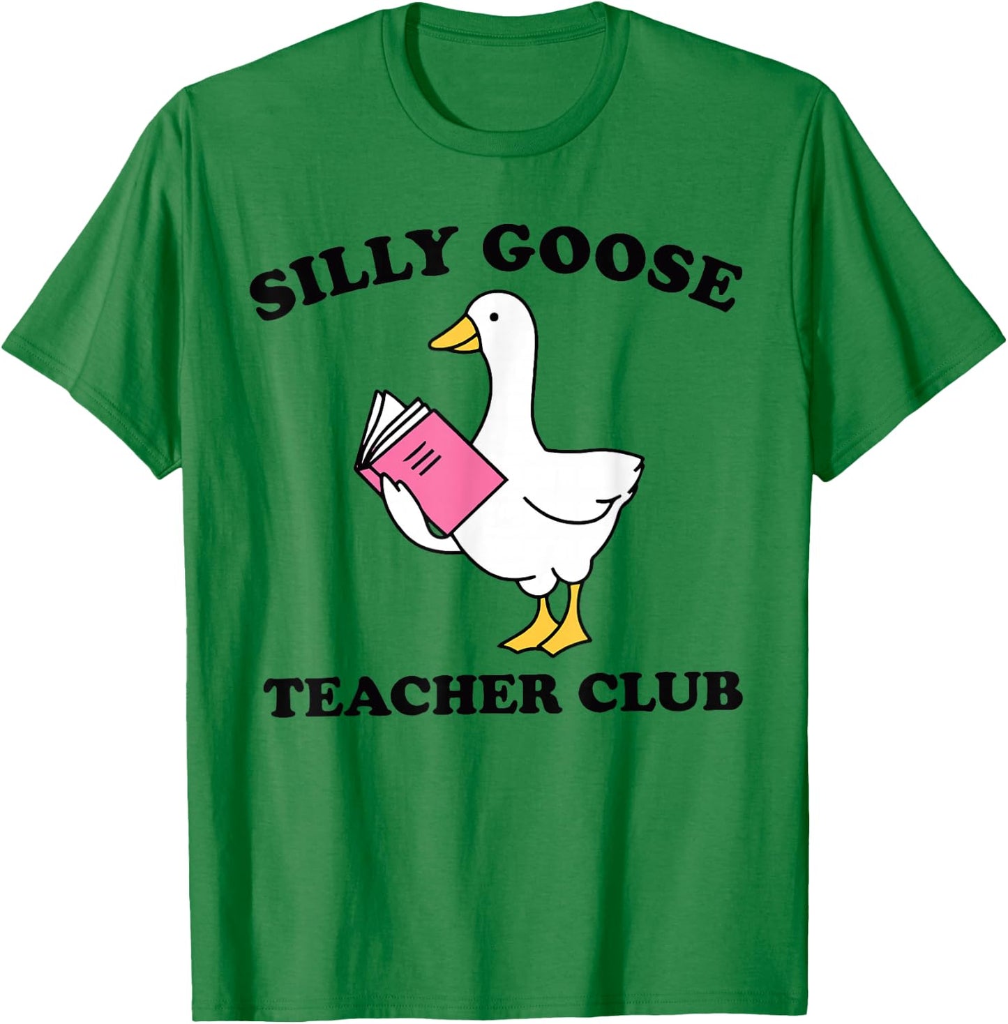 Silly Goose Teacher Club T-Shirt - T-Shirt | Irish Green