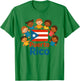 Puerto Rico Kids Flag Unity Boricua Pride T-Shirt - T-Shirt | Irish Green