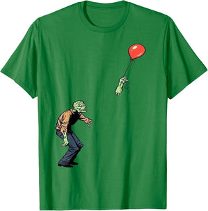 Zombie lost his balloon T-Shirt - T-Shirt | Irish Green
