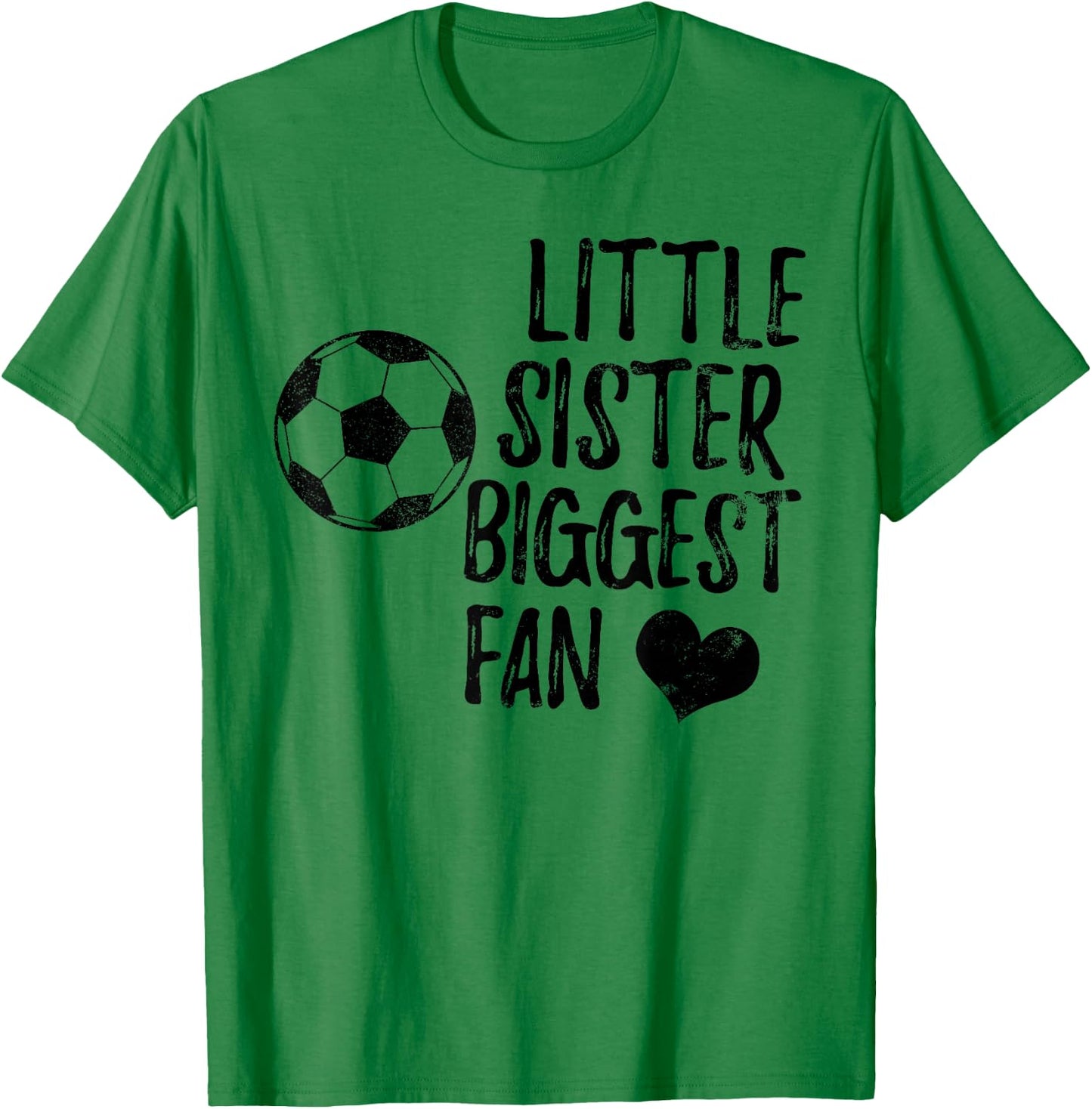 Soccer Sister Shirt Team Football Vintage Girls Boys T-Shirt - T-Shirt | Irish Green