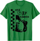 2 Tone Ska One Step Beyond Music Checkerboard T-Shirt - T-Shirt | Irish Green