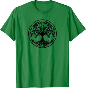 Yggdrasil, Celtic Tree of Life, Tree of Life T-Shirt - T-Shirt | Irish Green
