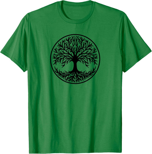 Yggdrasil, Celtic Tree of Life, Tree of Life T-Shirt - T-Shirt | Irish Green