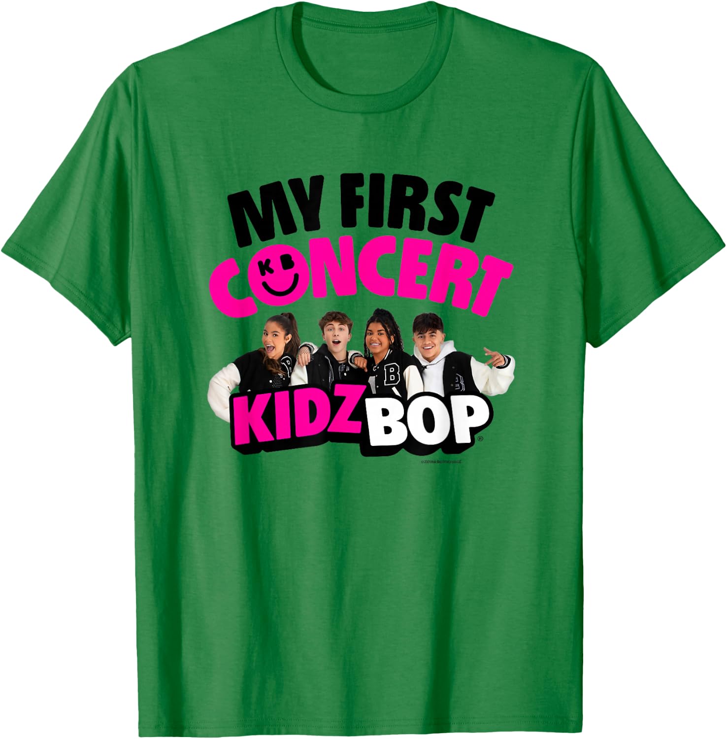 KIDZ BOP - My First Concert Design T-Shirt - T-Shirt | Irish Green