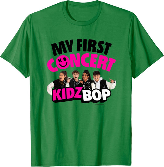 KIDZ BOP - My First Concert Design T-Shirt - T-Shirt | Irish Green