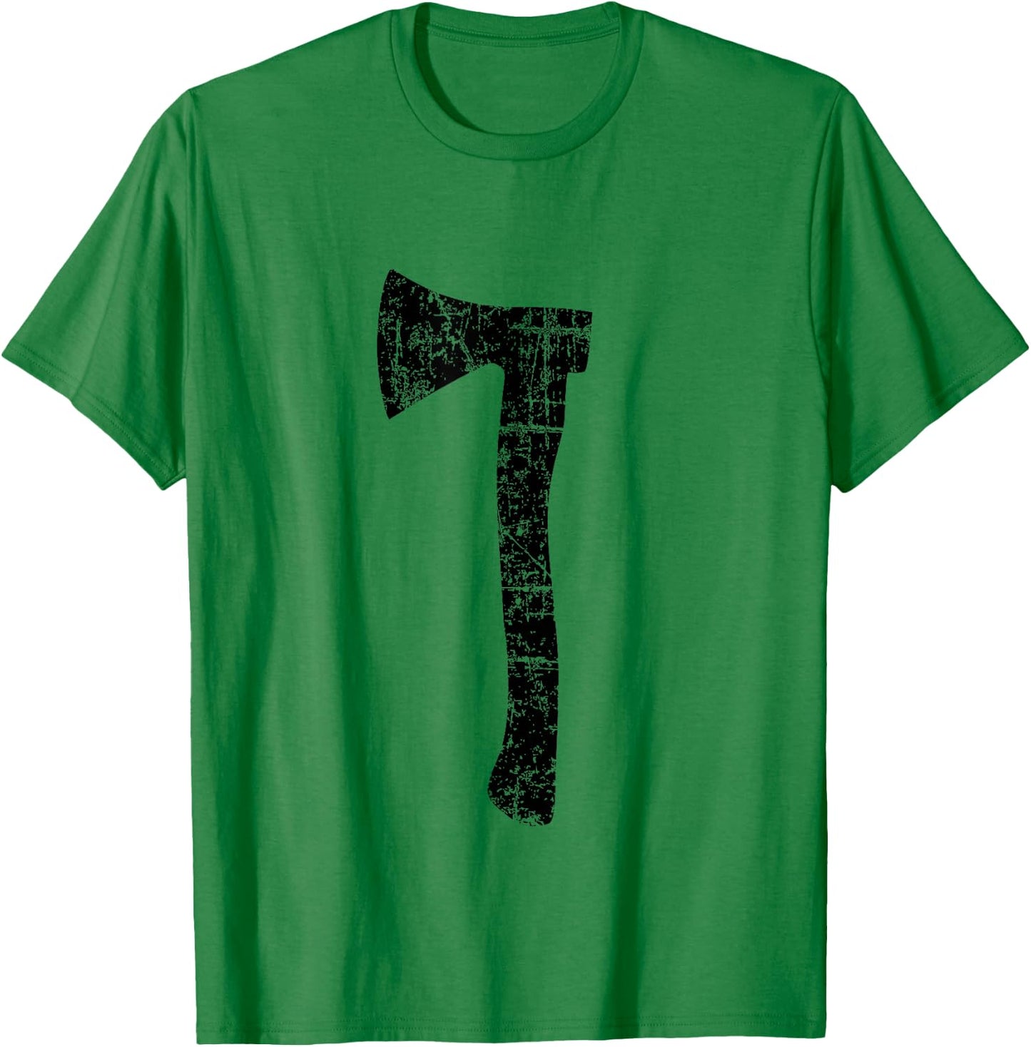 Ax, Hatchet (Vintage Black) T-Shirt - T-Shirt | Irish Green