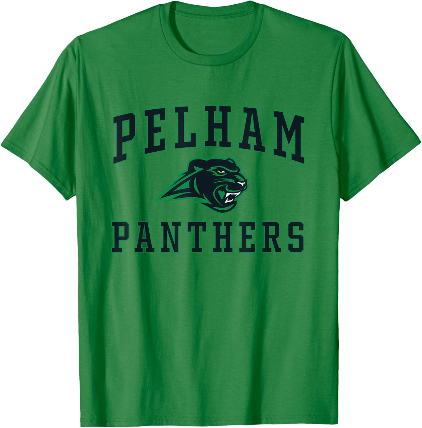 Pelham High School Panthers C1 T-Shirt - T-Shirt | Irish Green