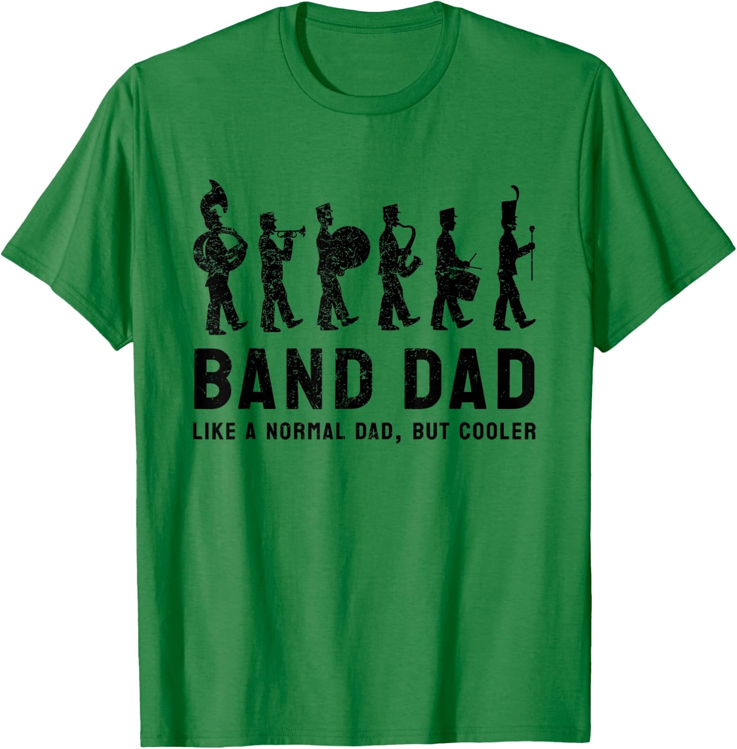 Marching Band Dad Definition T-Shirt - T-Shirt | Irish Green