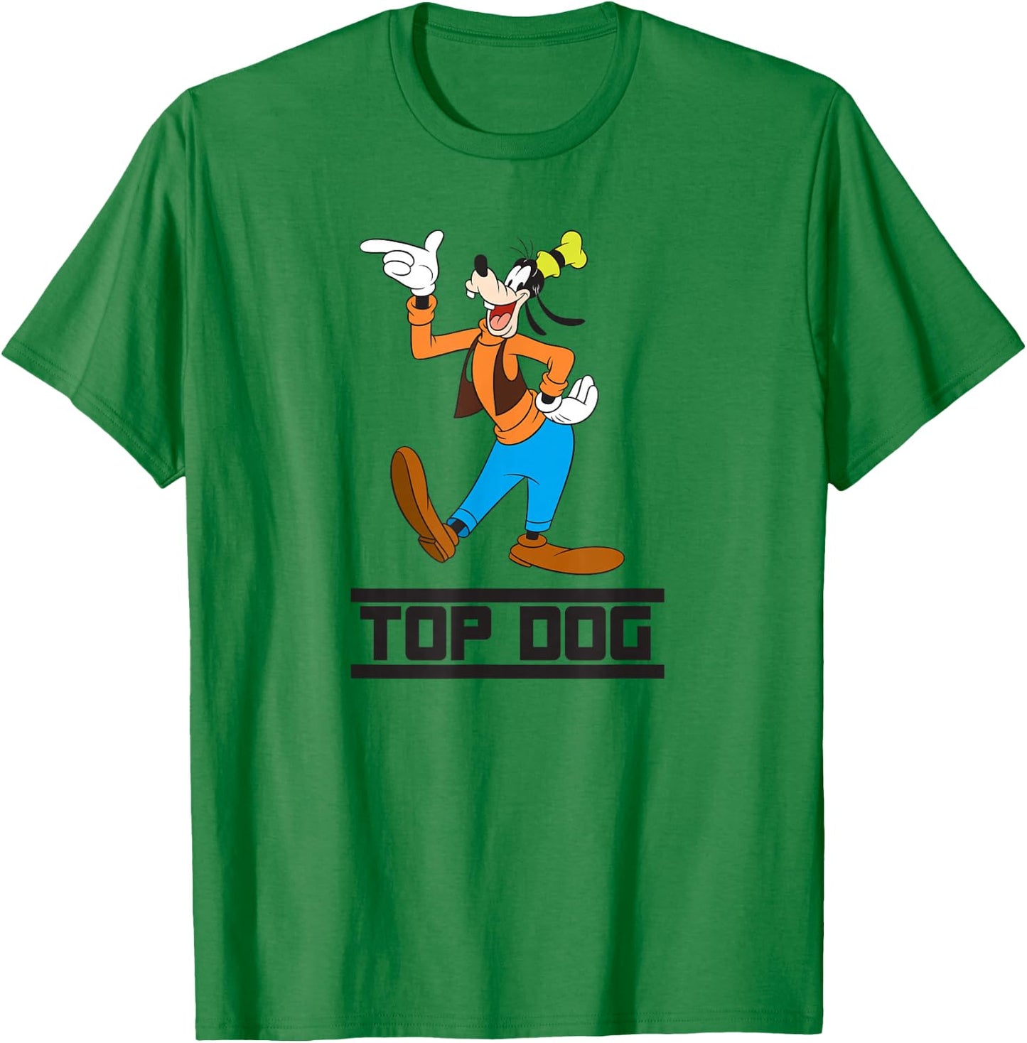 Disney - Goofy Top Dog T-Shirt - T-Shirt | Irish Green