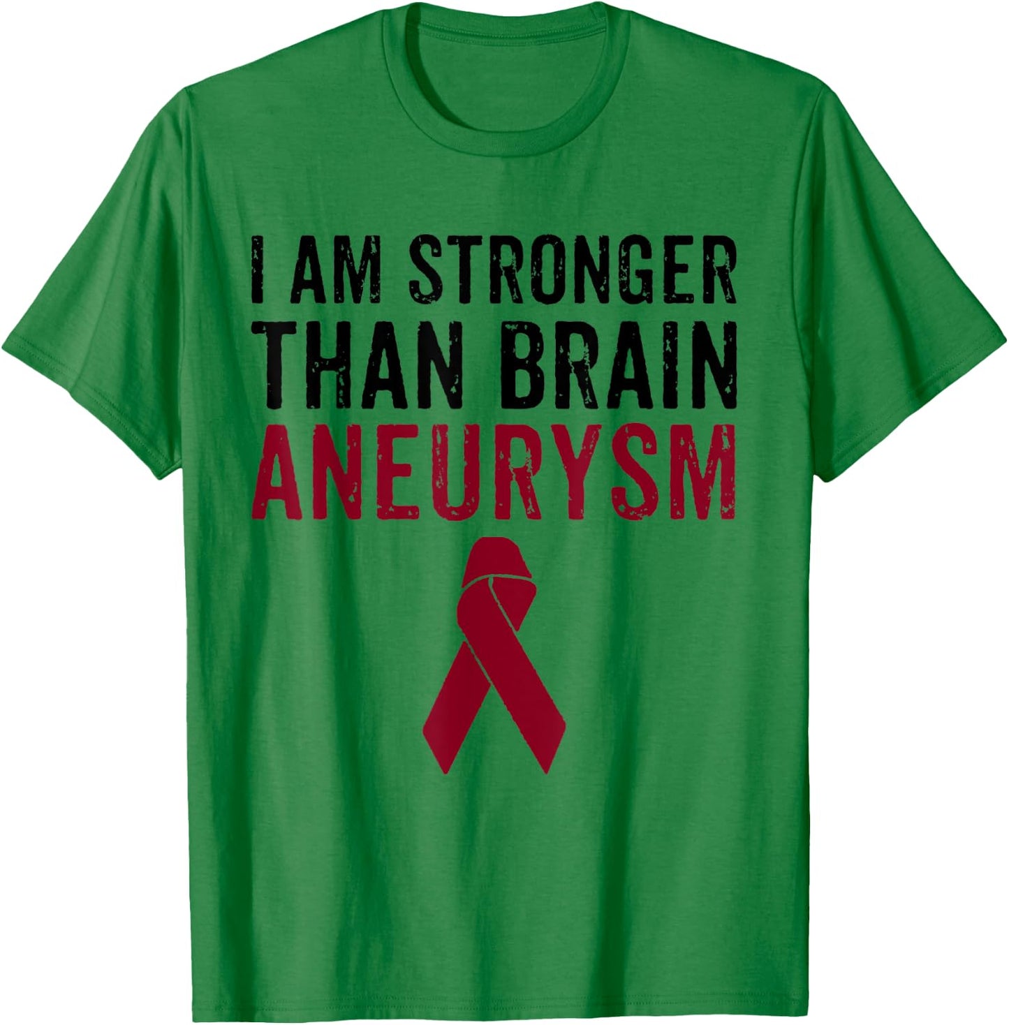 Brain Aneurysm Awareness Shirts Survivor T-Shirt - T-Shirt | Irish Green