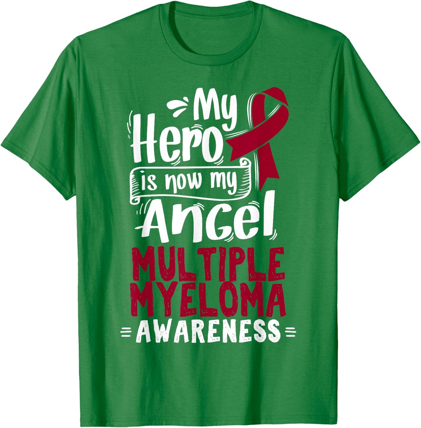 Multiple Myeloma T Shirt - Blood Cancer T-Shirt - T-Shirt | Irish Green
