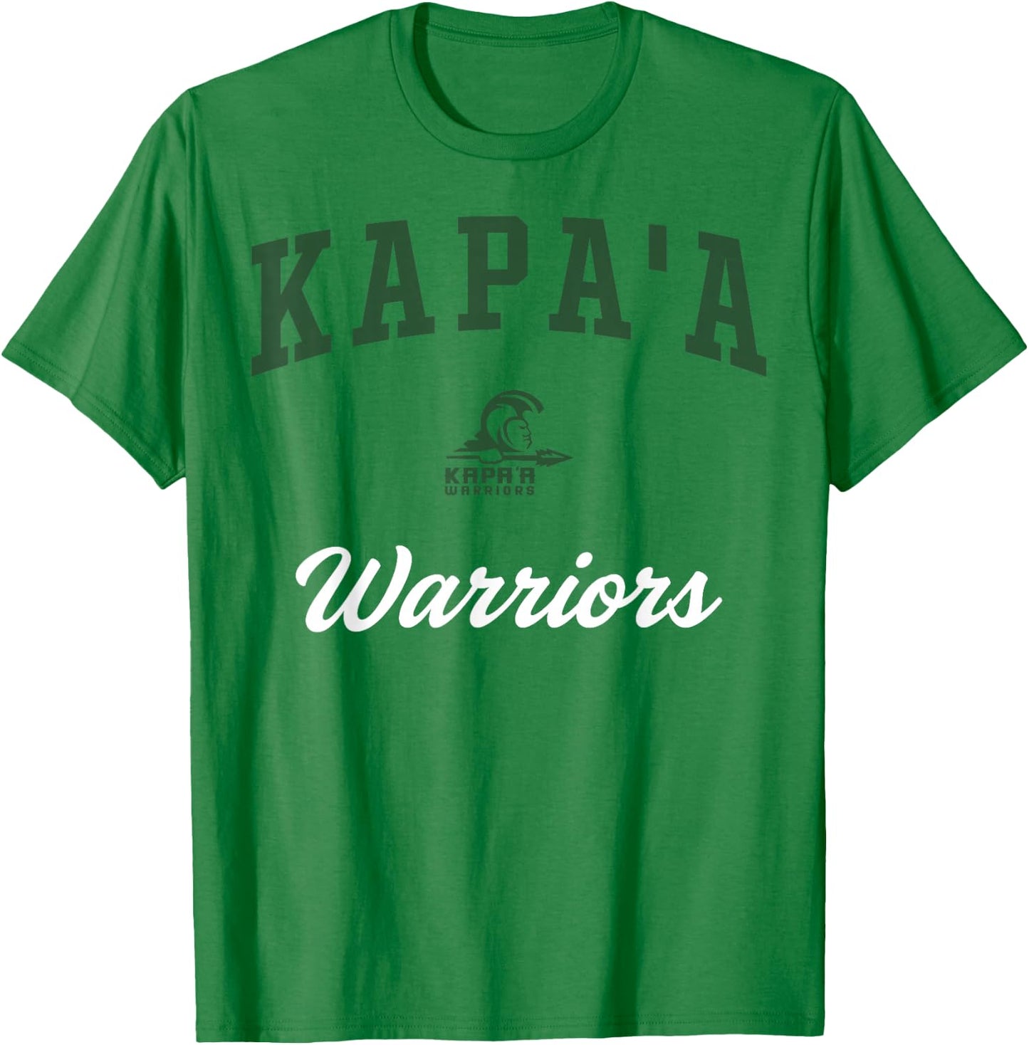 Kapa'a High School Warriors T-Shirt - T-Shirt | Irish Green