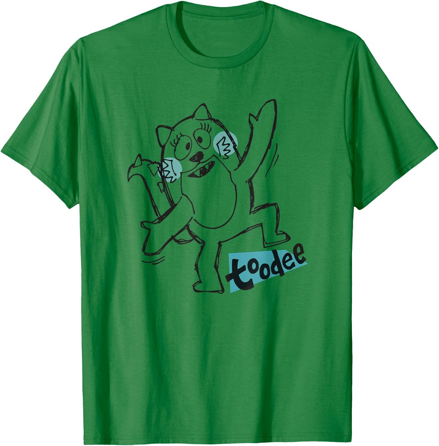 Yo Gabba Gabba - Sketch Toodee T-Shirt - T-Shirt | Irish Green