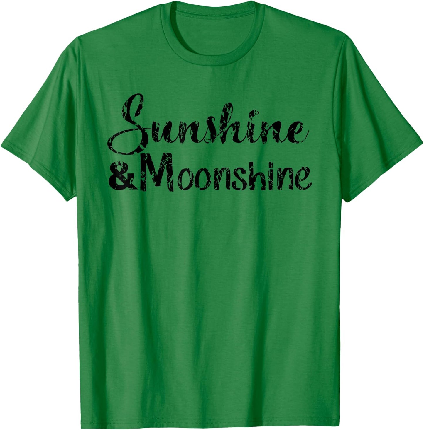 Sunshine and Moonshine T-Shirt - T-Shirt | Irish Green