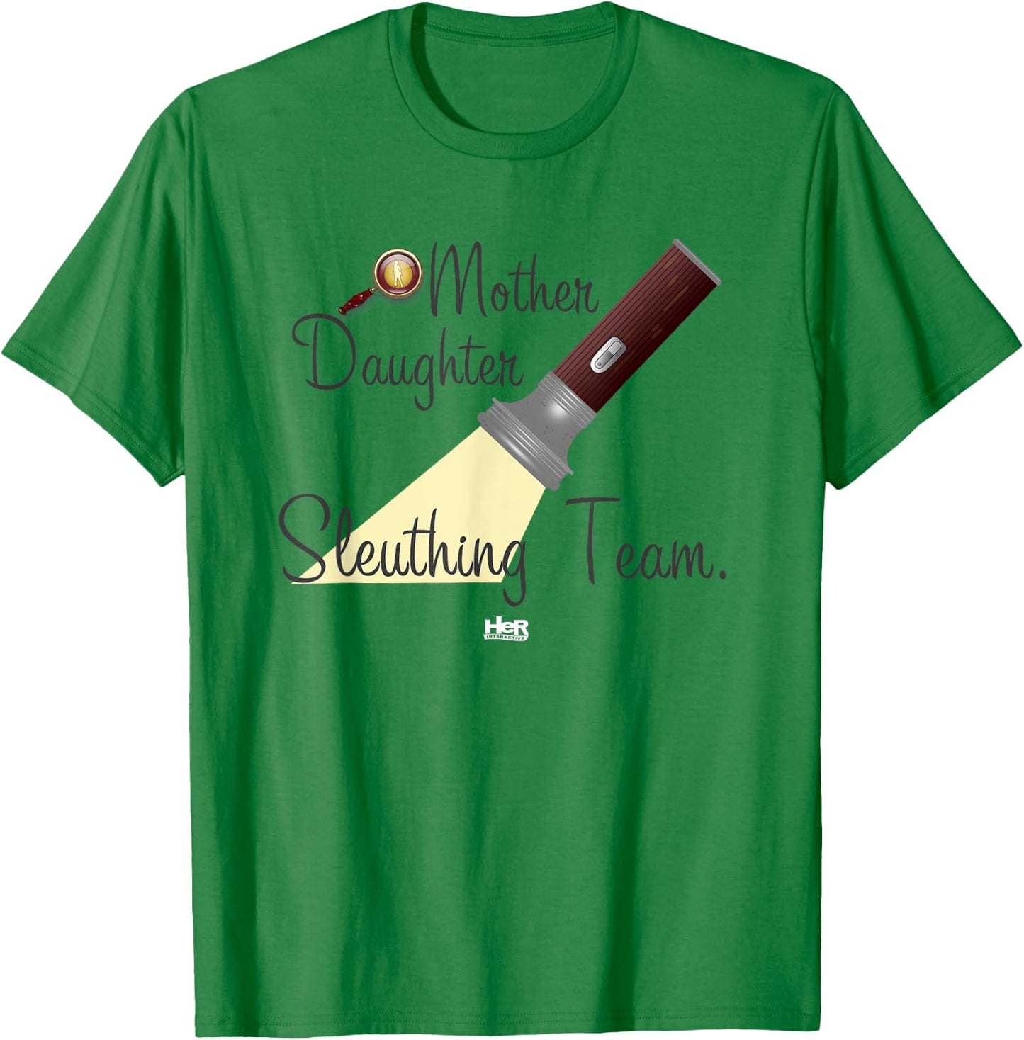 Nancy Drew: Mother/Daughter Sleuthing Team T-Shirt - T-Shirt | Irish Green