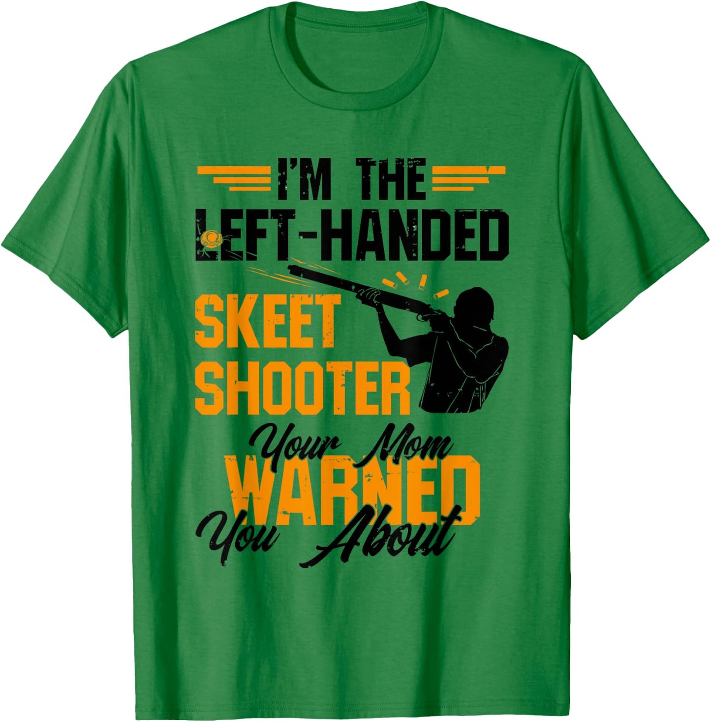 Trap Skeet Shooting - Left Handed Skeet Shooter T-Shirt - T-Shirt | Irish Green
