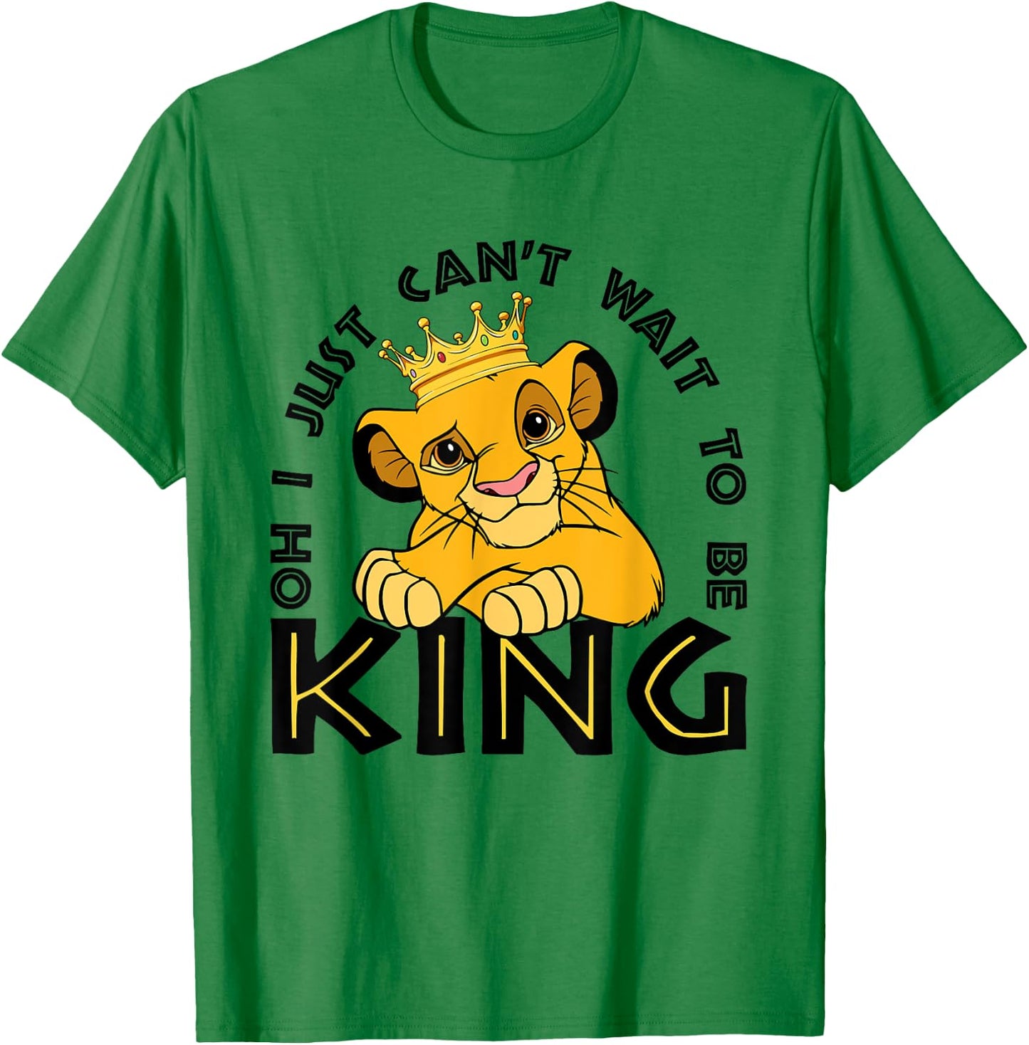 Oh I Just Can't Wait To Be King, Family Trip, Wild Trip Lion T-Shirt - T-Shirt | Irish Green