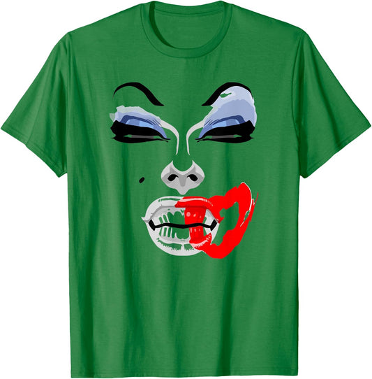 Alaska's Terrible Makeup Drag Queen T-Shirt - T-Shirt | Irish Green