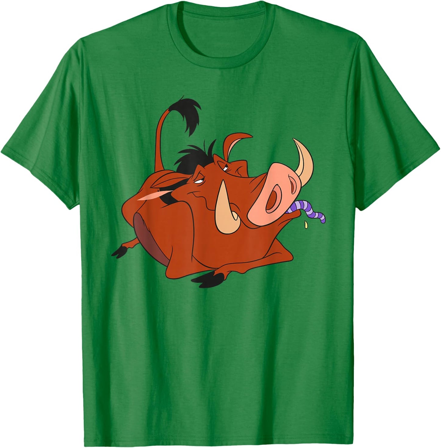 Disney The Lion King Pumbaa Snack Time T-Shirt - T-Shirt | Irish Green