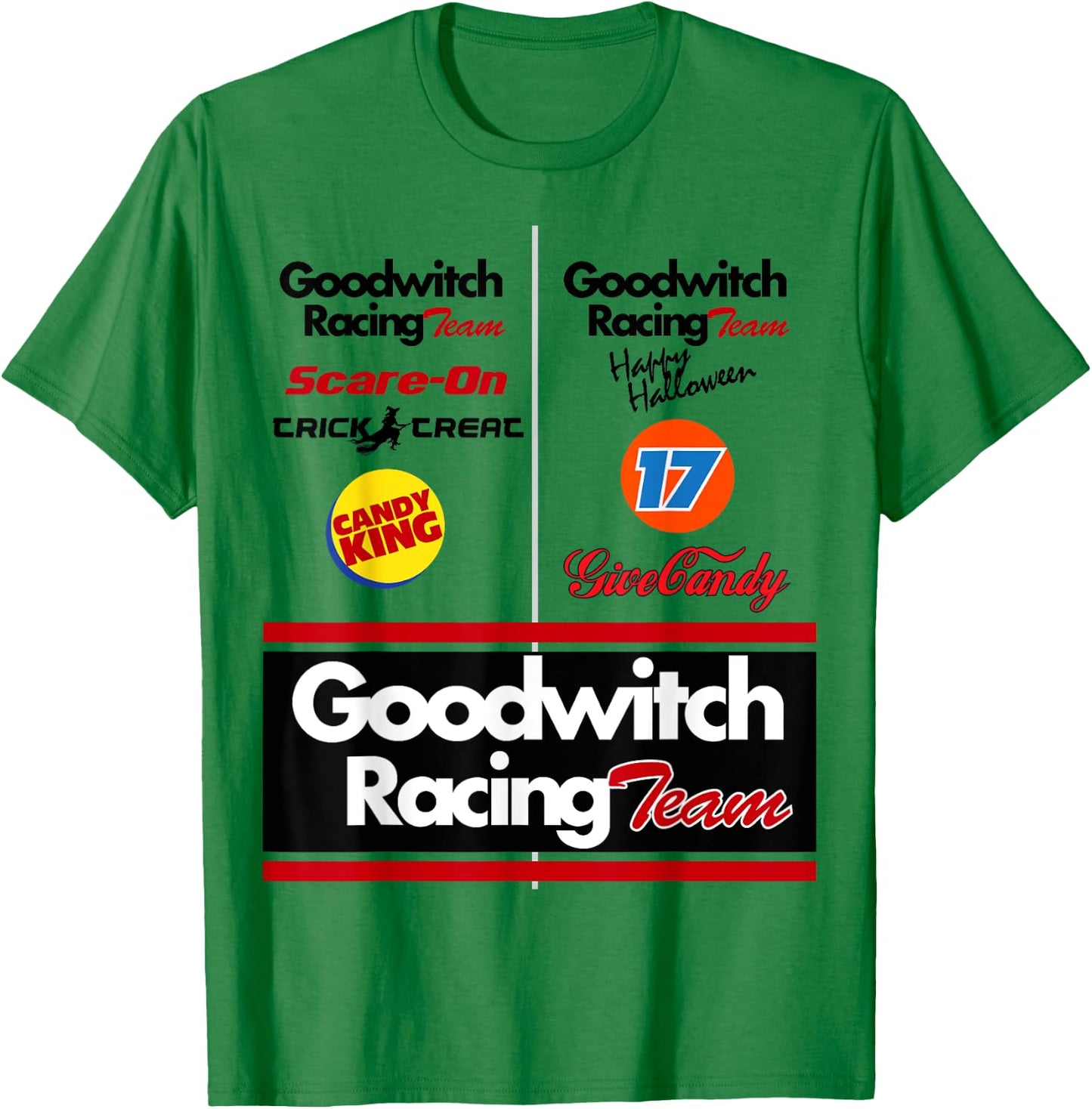 Race car driver Halloween costume women boys T-Shirt - T-Shirt | Irish Green