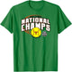 Texas Longhorns National Champs 2026 Softball WCWS Gray T-Shirt - T-Shirt | Irish Green