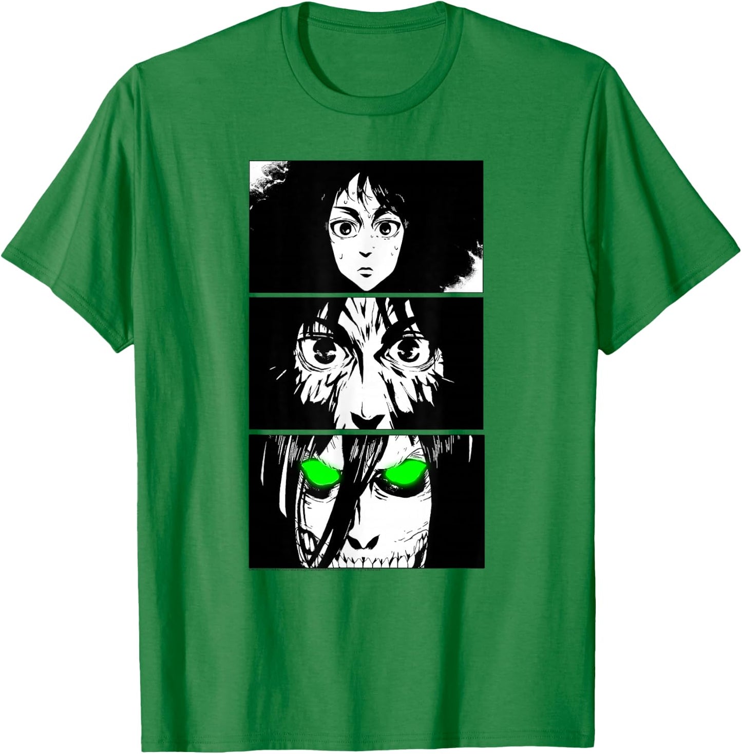 Attack on Titan Transformation to Titan Anime T-Shirt - T-Shirt | Irish Green