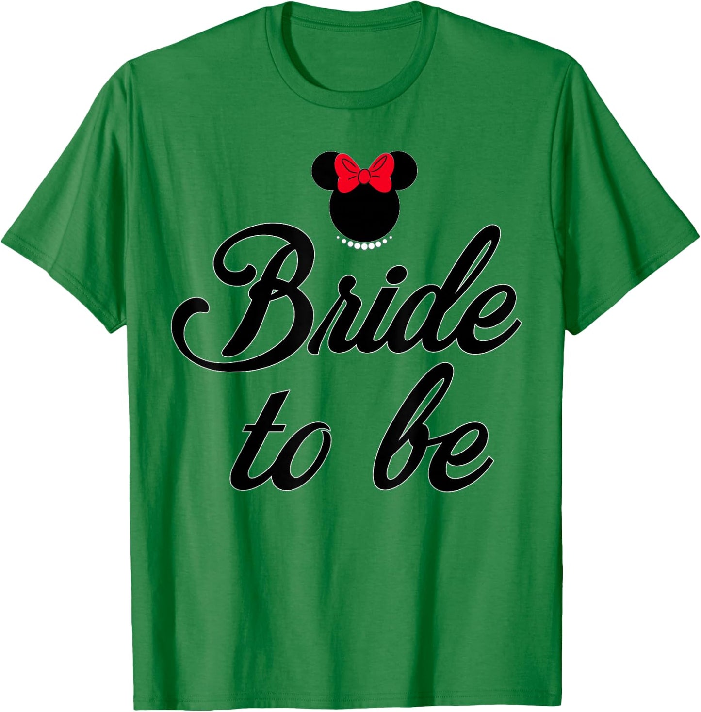 Disney - Bridal Minnie Bride to Be T-Shirt - T-Shirt | Irish Green